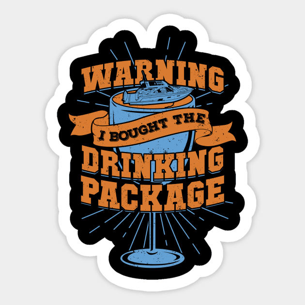 Funny Cruise Boat Party Boating Gift Sticker by Dolde08